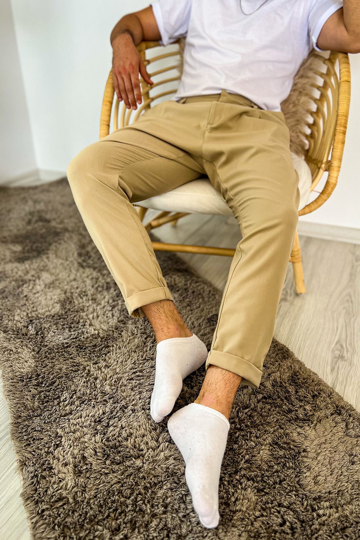 Chekcich Jogger Pantolon BEJ Chekcich Jogger Pantolon BEJ