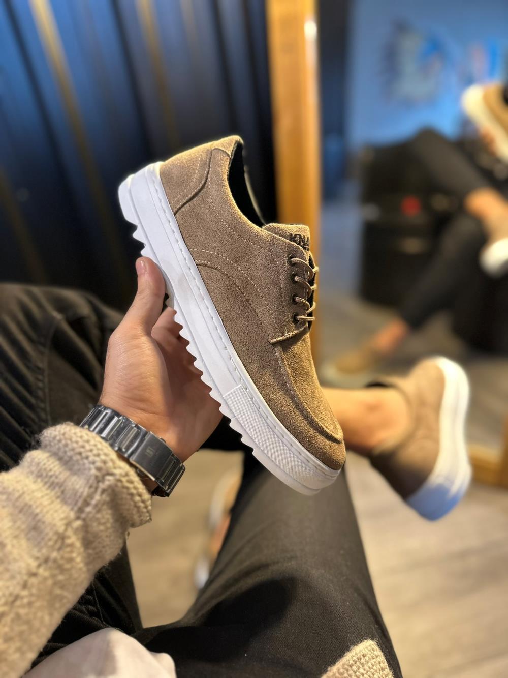 Knack Günlük Ayakkabı T12 Camel (Süet) Knack Günlük Ayakkabı T12 Camel (Süet)