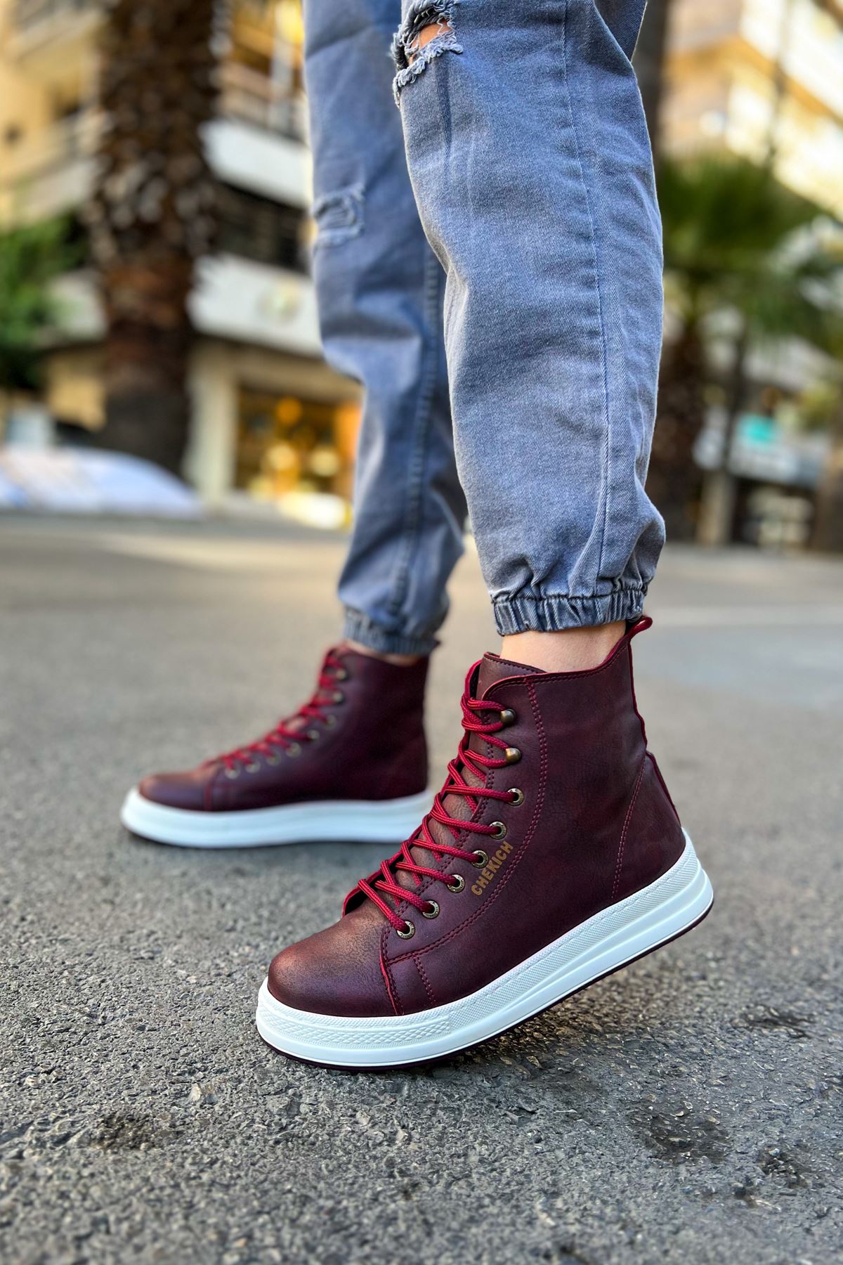 RAMER CH055 CBT Between Erkek Bot BORDO RAMER CH055 CBT Between Erkek Bot BORDO