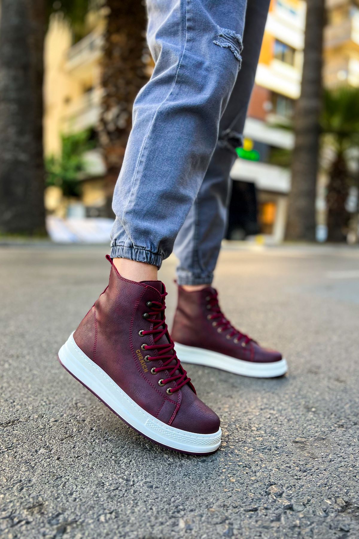 RAMER CH055 CBT Between Erkek Bot BORDO RAMER CH055 CBT Between Erkek Bot BORDO